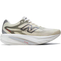 Men's New Balance SuperComp Rebel Running Shoes Angora Slate Grey outer side view showing Infinion foam midsole with precision propulsion plate and rocker profile for energetic daily training and race day performance