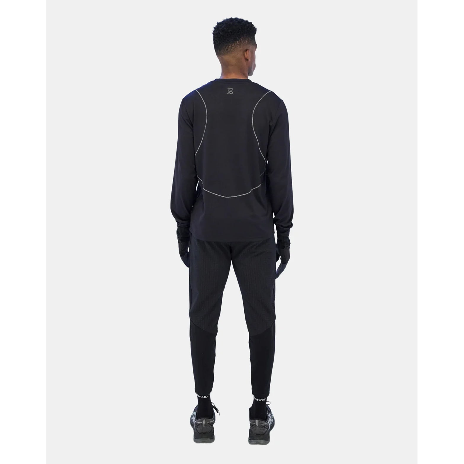 Men's Superwarm Run Pant Black - Achilles Heel