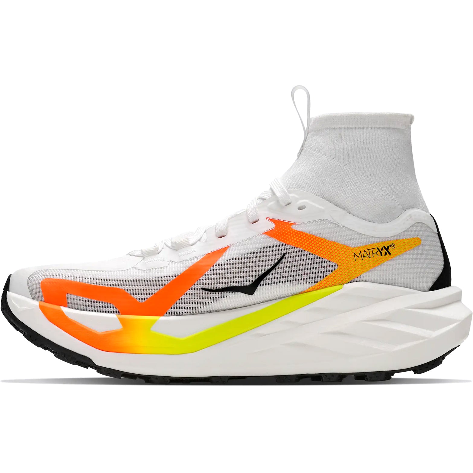 Men's Tecton X 4 Trail Running Shoes Frost / Neon Tangerine