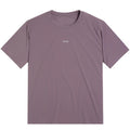 Men's Raide Thermal Dispersion Tee Dusk front product view showing body-mapped laser-cut perforations with reflective branding and Italian-knit microfibre construction