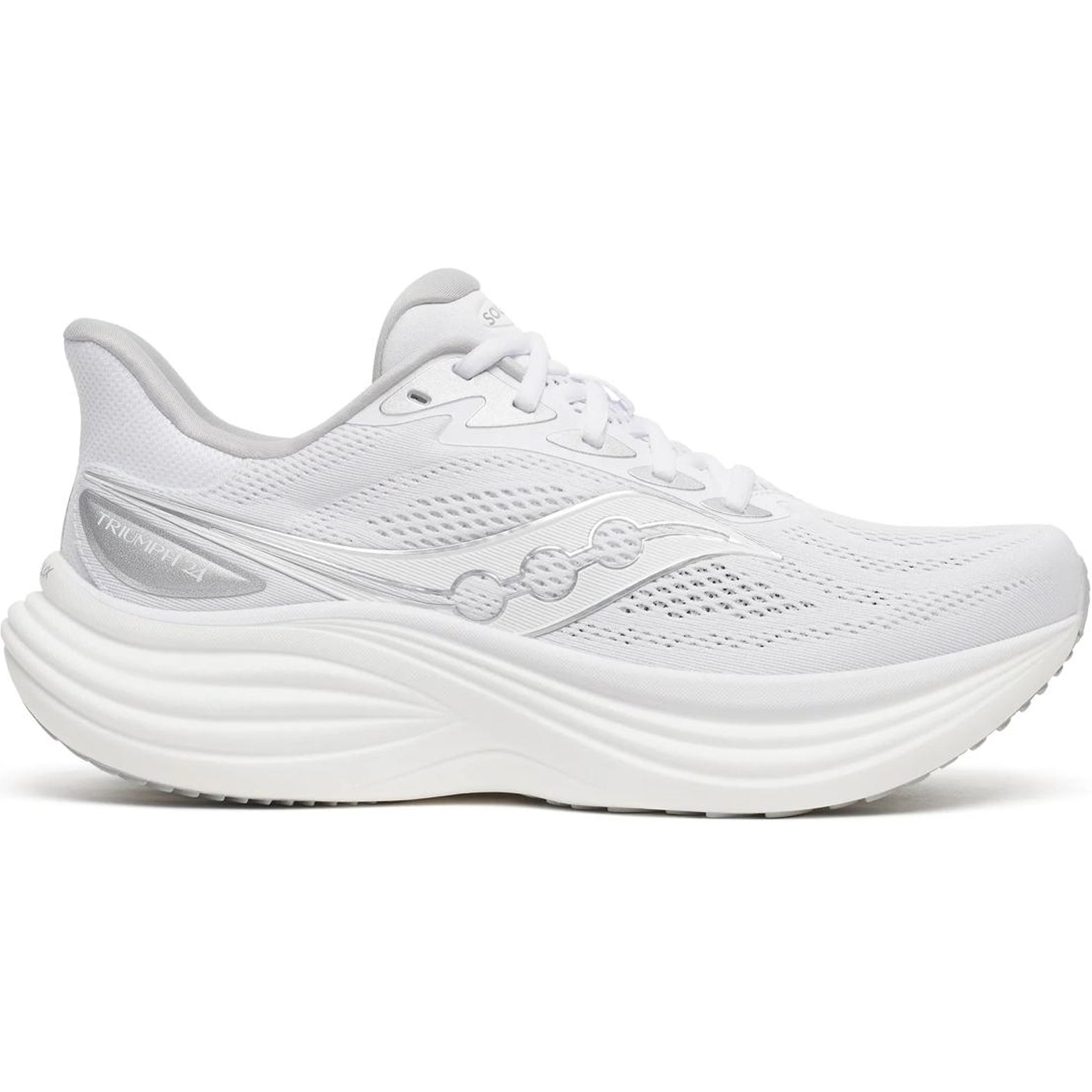 Men's Triumph 24 Running Shoes White / Silver