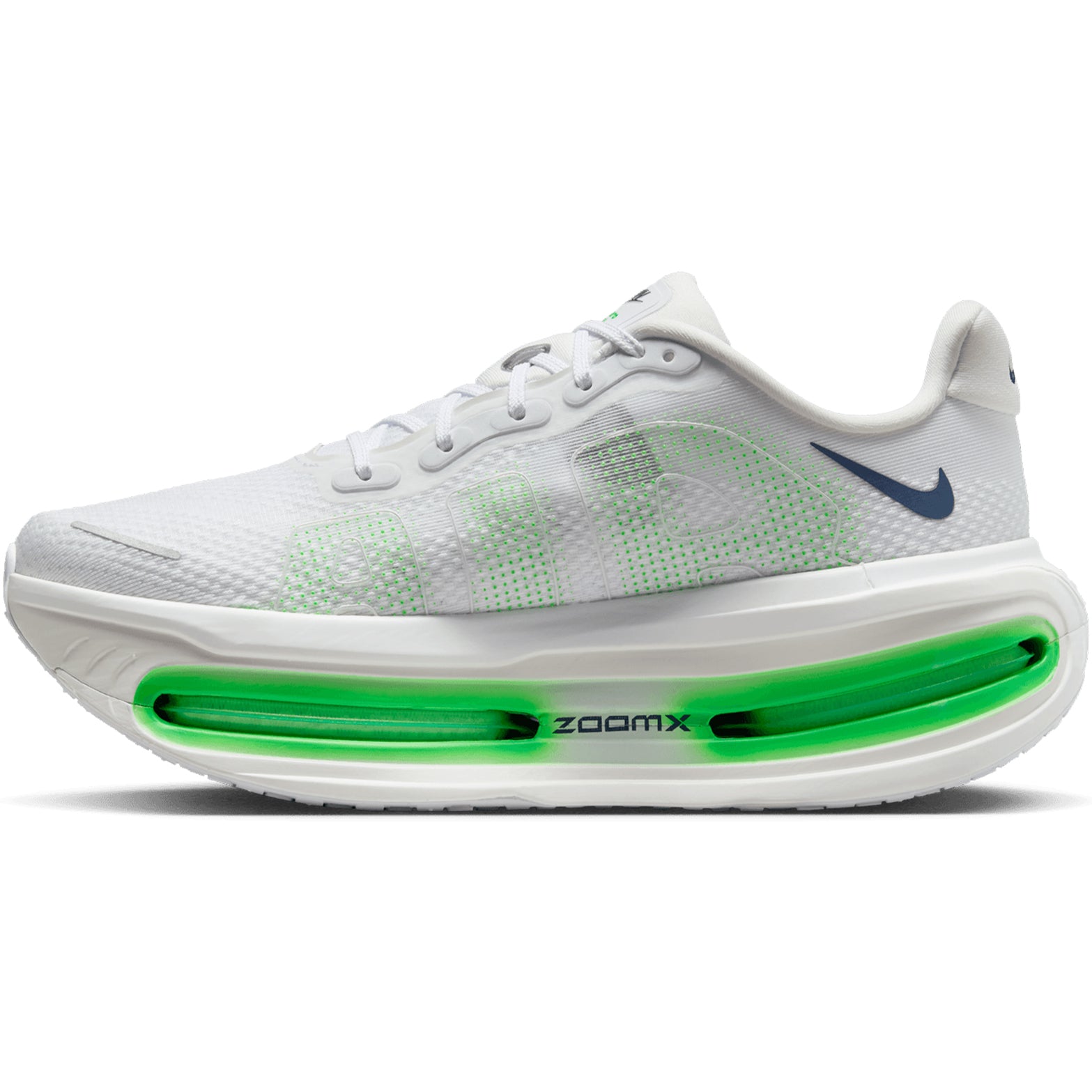 Men's Vomero Premium Running Shoes White / Green Spark / Summit White / Midnight Navy