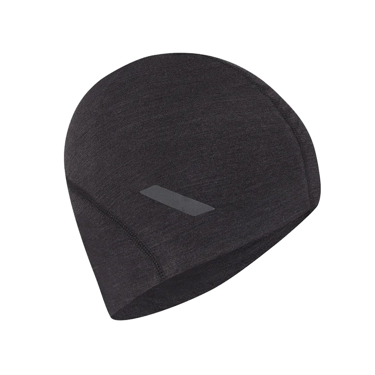 Merino Silk Beanie Dark Grey