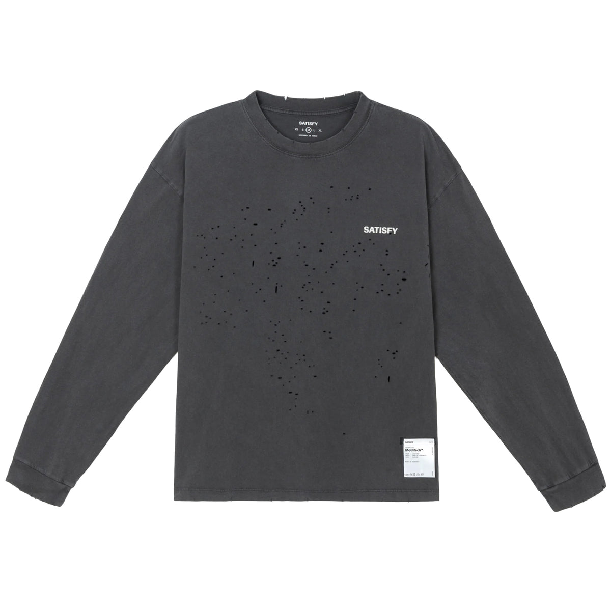 MothTech Long Tee Aged Black