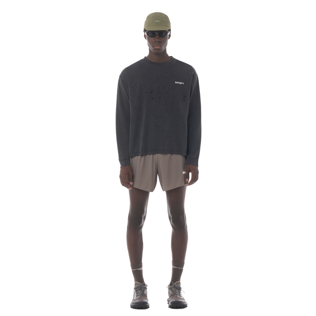 MothTech Long Tee Aged Black