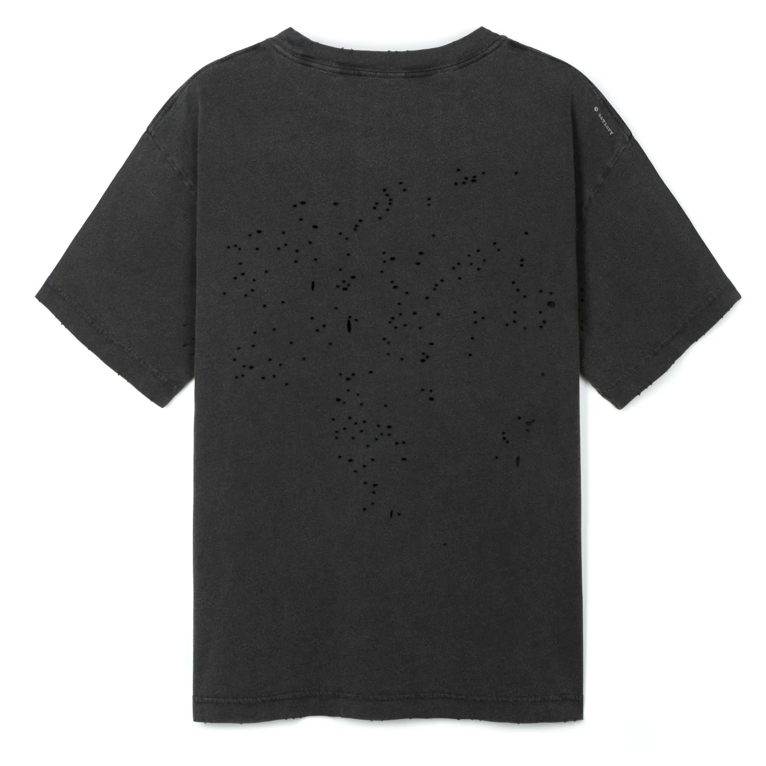 MothTech Tee Aged Black v4 - Achilles Heel
