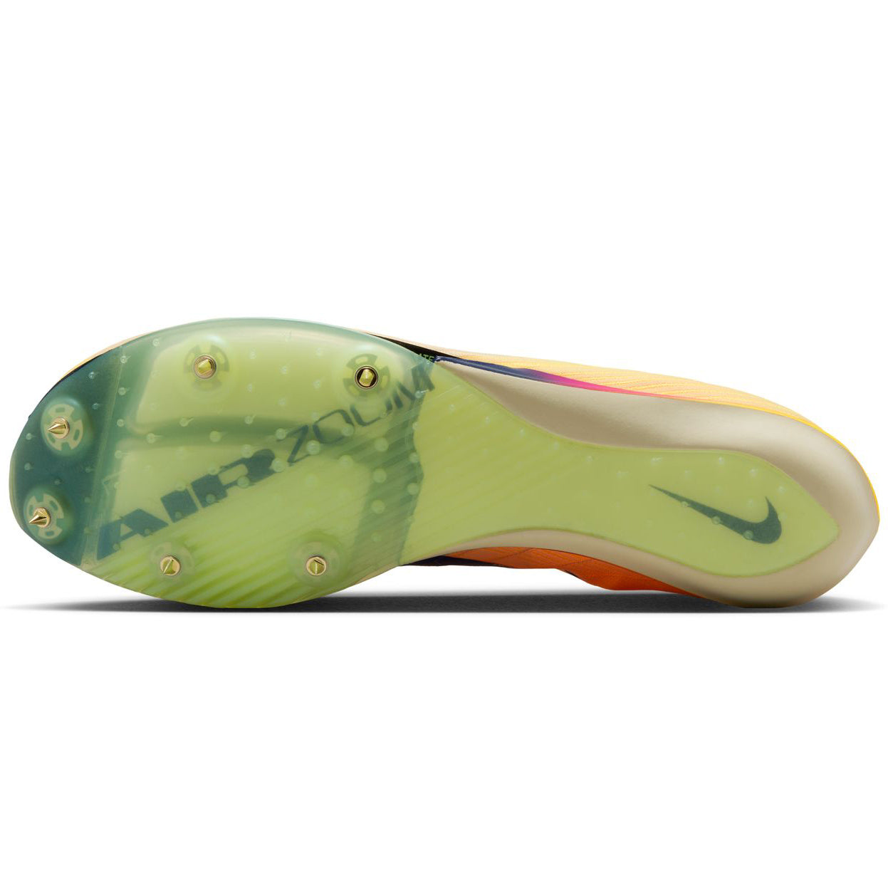 Air Zoom Maxfly 2 Running Spikes Citron Pulse / Volt Ice / Vivid Purple / Indigo Burst