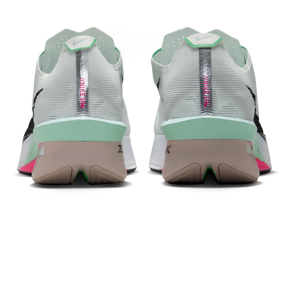 Nike Men's Vaporfly 4 Running Shoes White / Hyper Pink / Mint Foam / Black - achilles heel