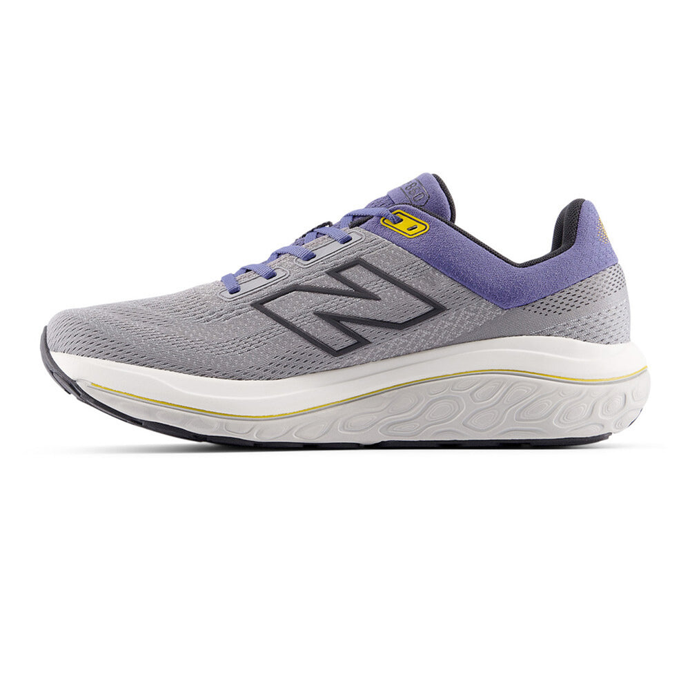 New Balance Men's 860v14 Running Shoes Slate Grey / Dream State / Ginger Lemon - achilles heel