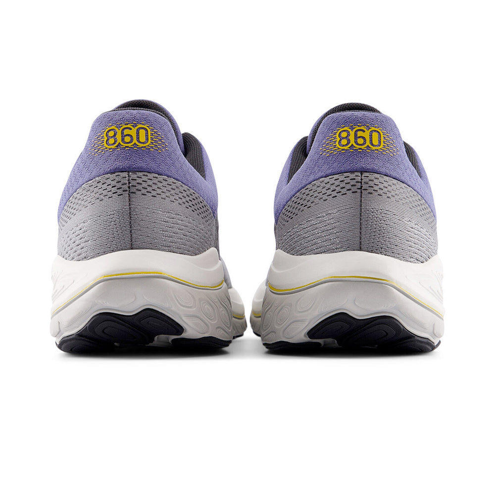New Balance Men's 860v14 Running Shoes Slate Grey / Dream State / Ginger Lemon - achilles heel