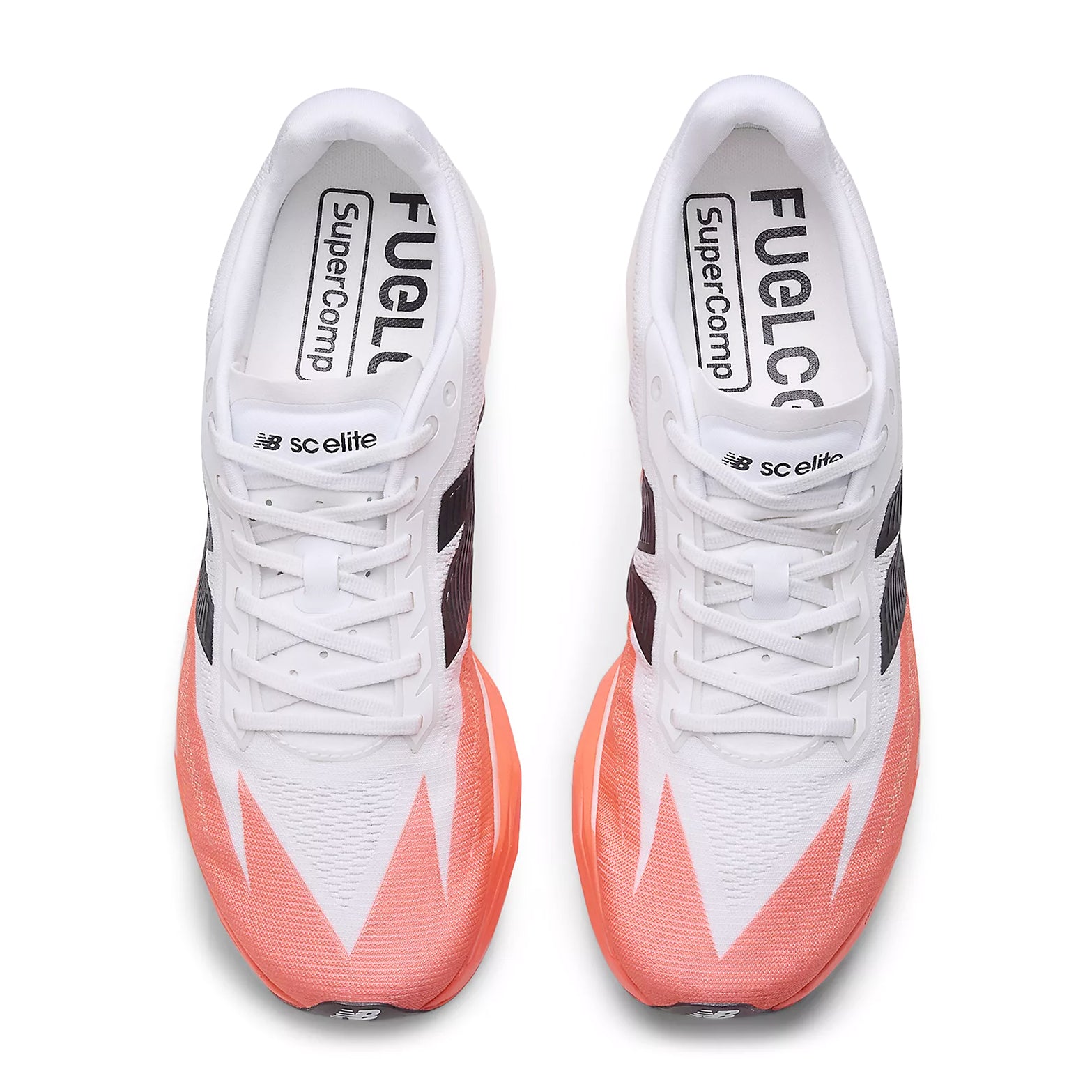 Men's FuelCell SuperComp Elite v5 Running Shoes Urgent Red / White / Black - Achilles Heel