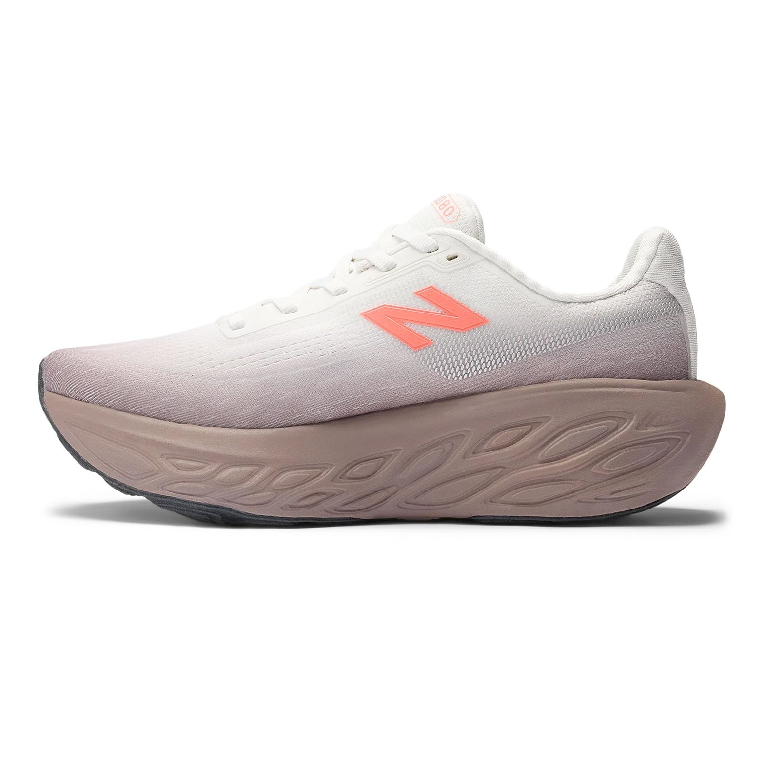 Women's 1080v14 Running Shoes Earth Shadow / Reflection / Urgent Red - Achilles Heel