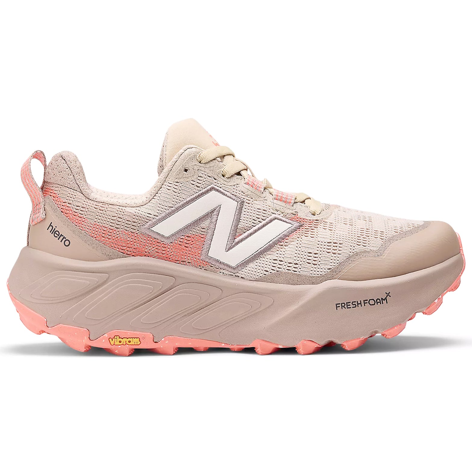 Women's Fresh Foam X Hierro v9 Trail Running Shoes Desert Clay / Urgent Red / Urgent Red - Achilles Heel