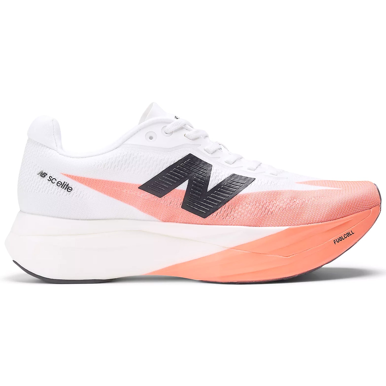 Women's FuelCell SuperComp Elite v5 Running Shoe Urgent Red / White / Black - Achilles Heel