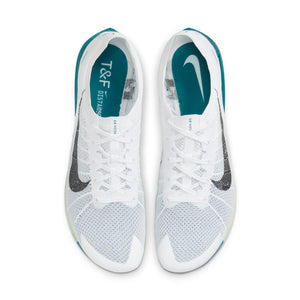 Nike Air Zoom Victory 2 Running Spikes White / Black / Bright Spruce / Electric Algae - achilles heel