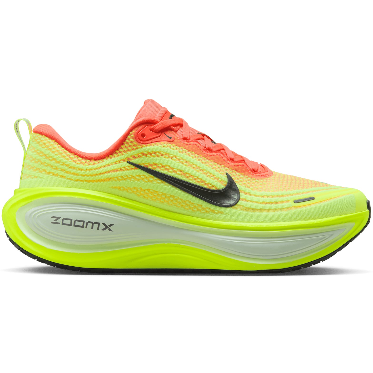Men's Air Zoom Vomero Plus Running Shoes Bright Mango / Volt / Barely Volt / Metallic Dark Grey - Achilles Heel