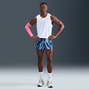 Nike Men's Dri-FIT AeroSwift ADV 2 Inch Running Shorts Coastal Blue / White - achilles heel