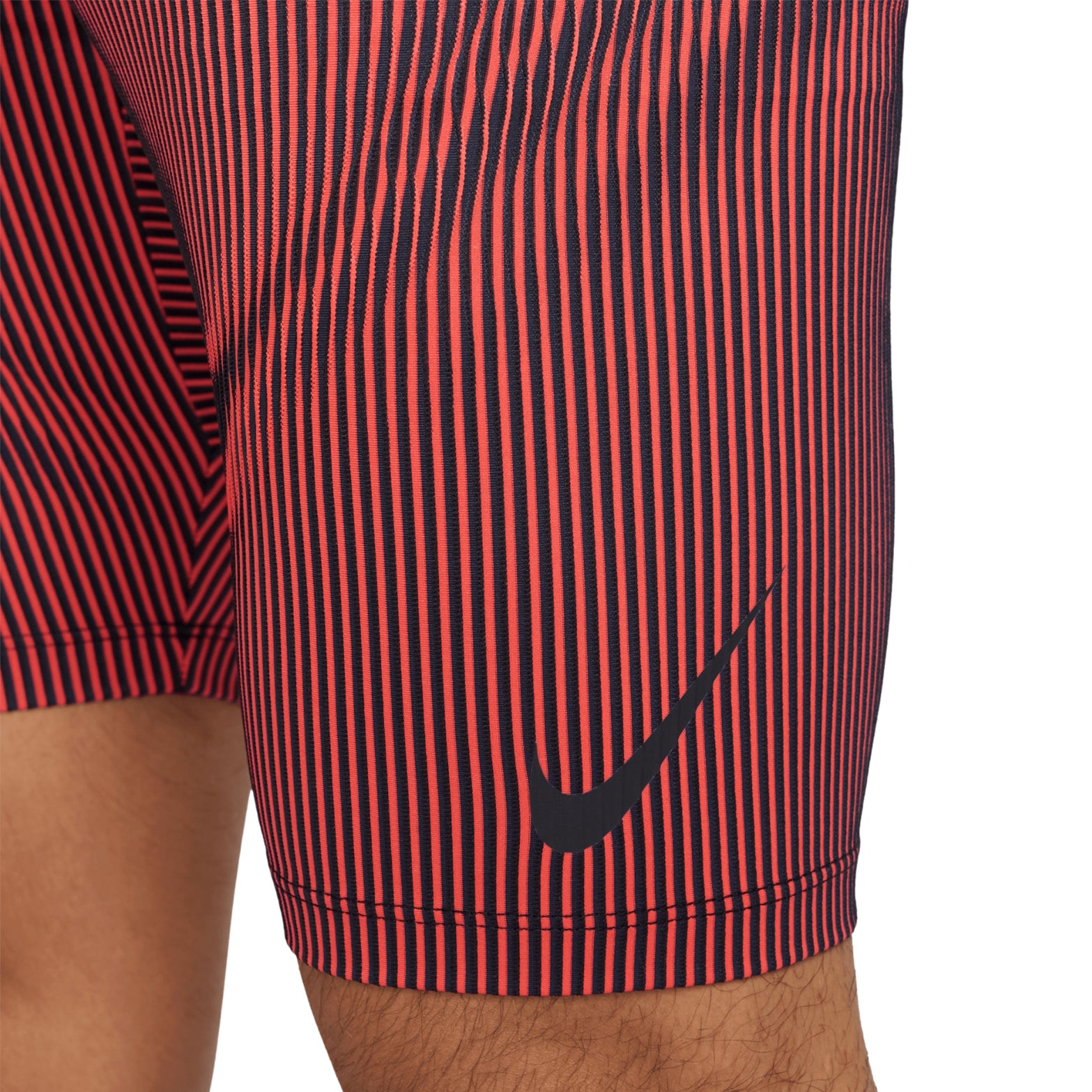 Men's Dri-FIT AeroSwift ADV Half Tights Black / Bright Crimson / Obsidian / Black - Achilles Heel