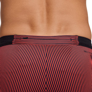 Nike Men's Dri-FIT AeroSwift ADV Half Tights Black / Bright Crimson / Obsidian / Black - Achilles Heel