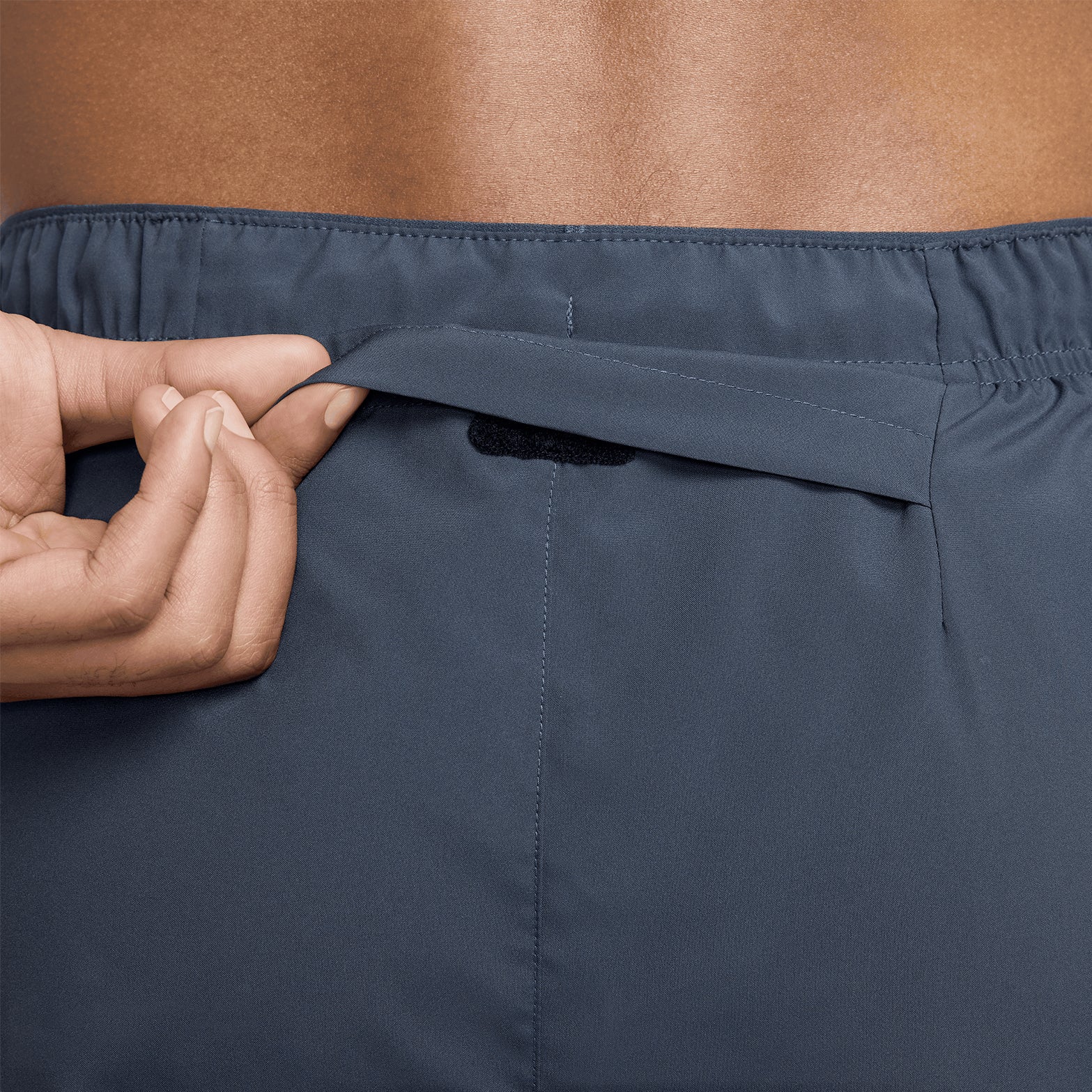 Men's Dri-FIT Challenger 5 Inch 2 in 1 Versatile Shorts Thunder Blue - Achilles Heel