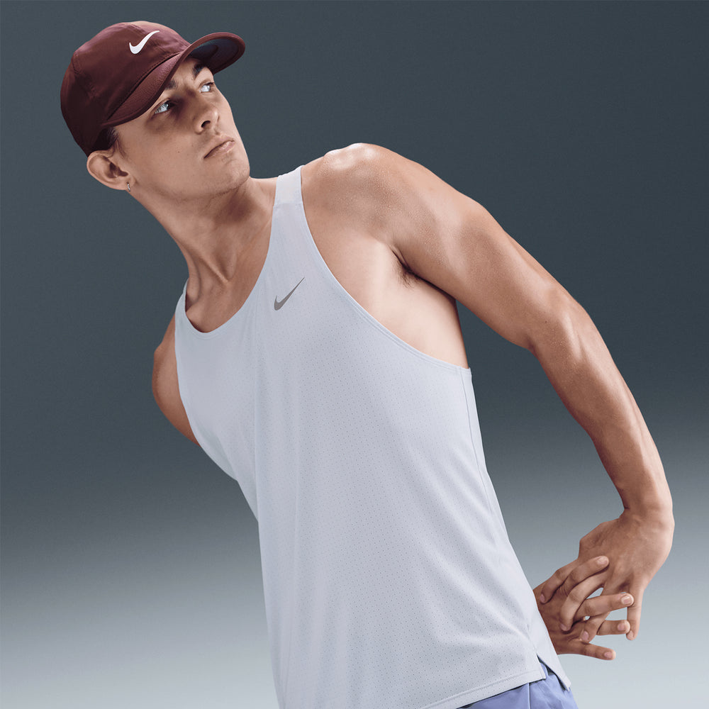 Nike Men's Dri-FIT Fast Running Vest Ghost - Achilles Heel