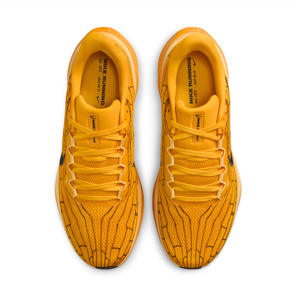 Nike Men's Pegasus 41 LV8 Running Shoes University Gold / Soft Yellow / Black - achilles heel