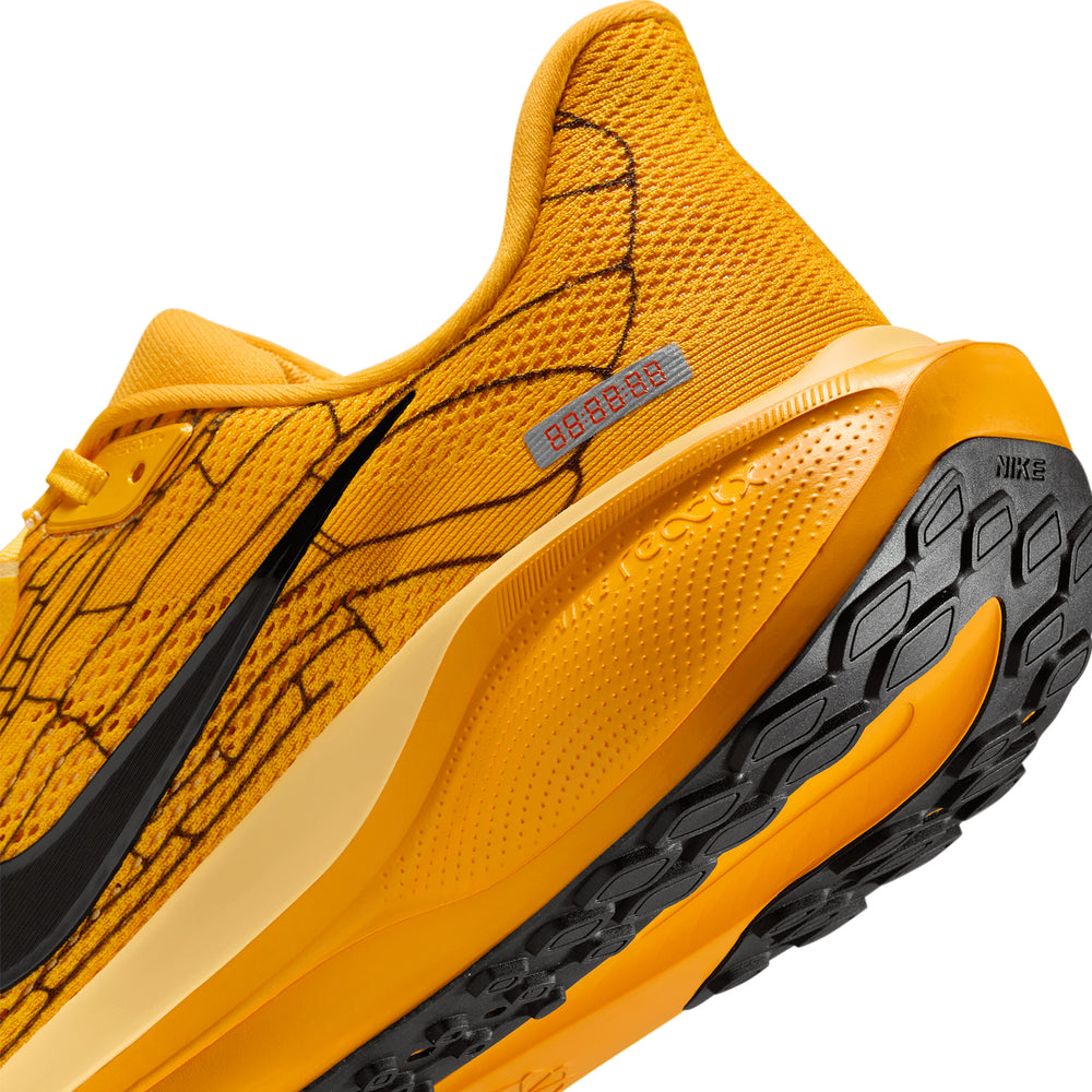 Nike Men's Pegasus 41 LV8 Running Shoes University Gold / Soft Yellow / Black - achilles heel