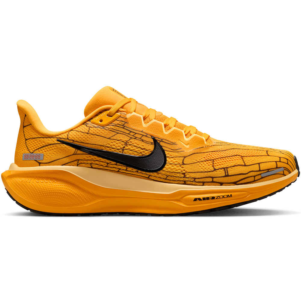 Nike Men's Pegasus 41 LV8 Running Shoes University Gold / Soft Yellow / Black - achilles heel