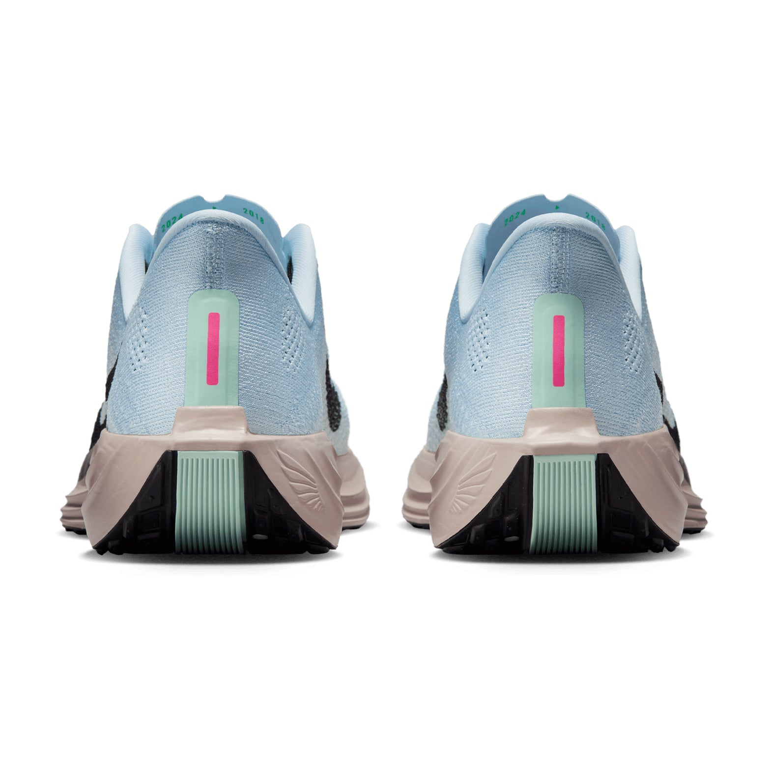 Men's Pegasus Plus Running Shoes Glacier Blue / Mint Foam / Green Shock / Black - Achilles Heel
