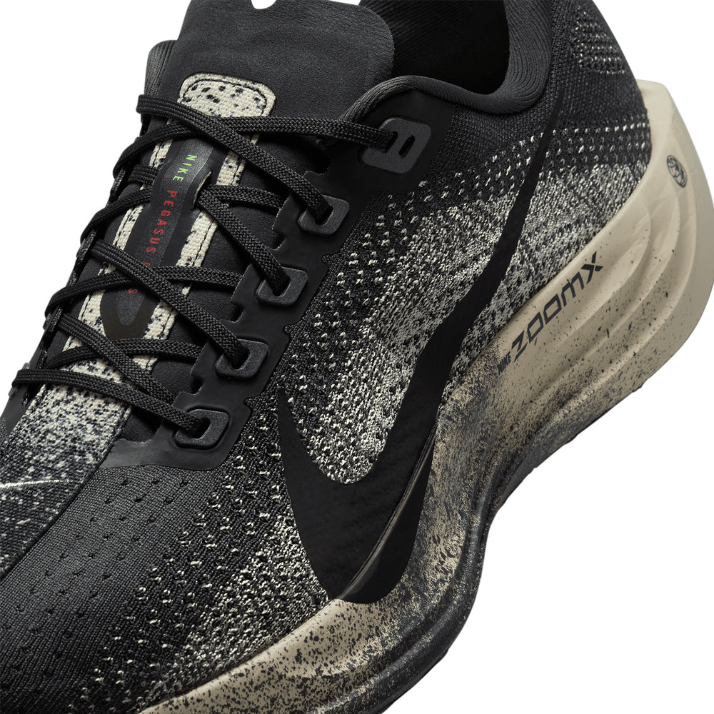 Nike Men's Pegasus Plus Running Shoes Oatmeal / Anthracite / Volt / Black - achilles heel