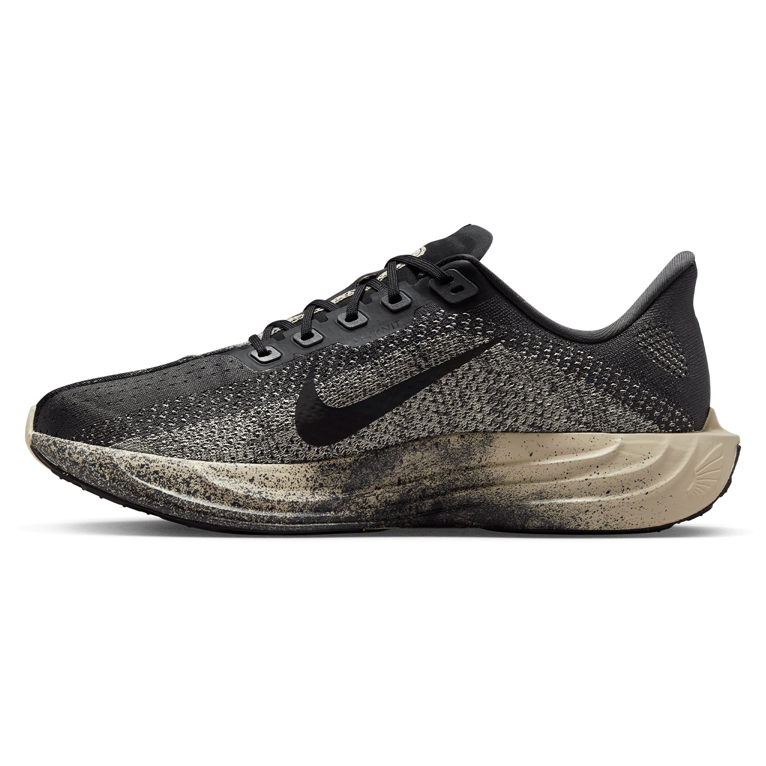 Men's Pegasus Plus Running Shoes Oatmeal / Anthracite / Volt / Black - Achilles Heel
