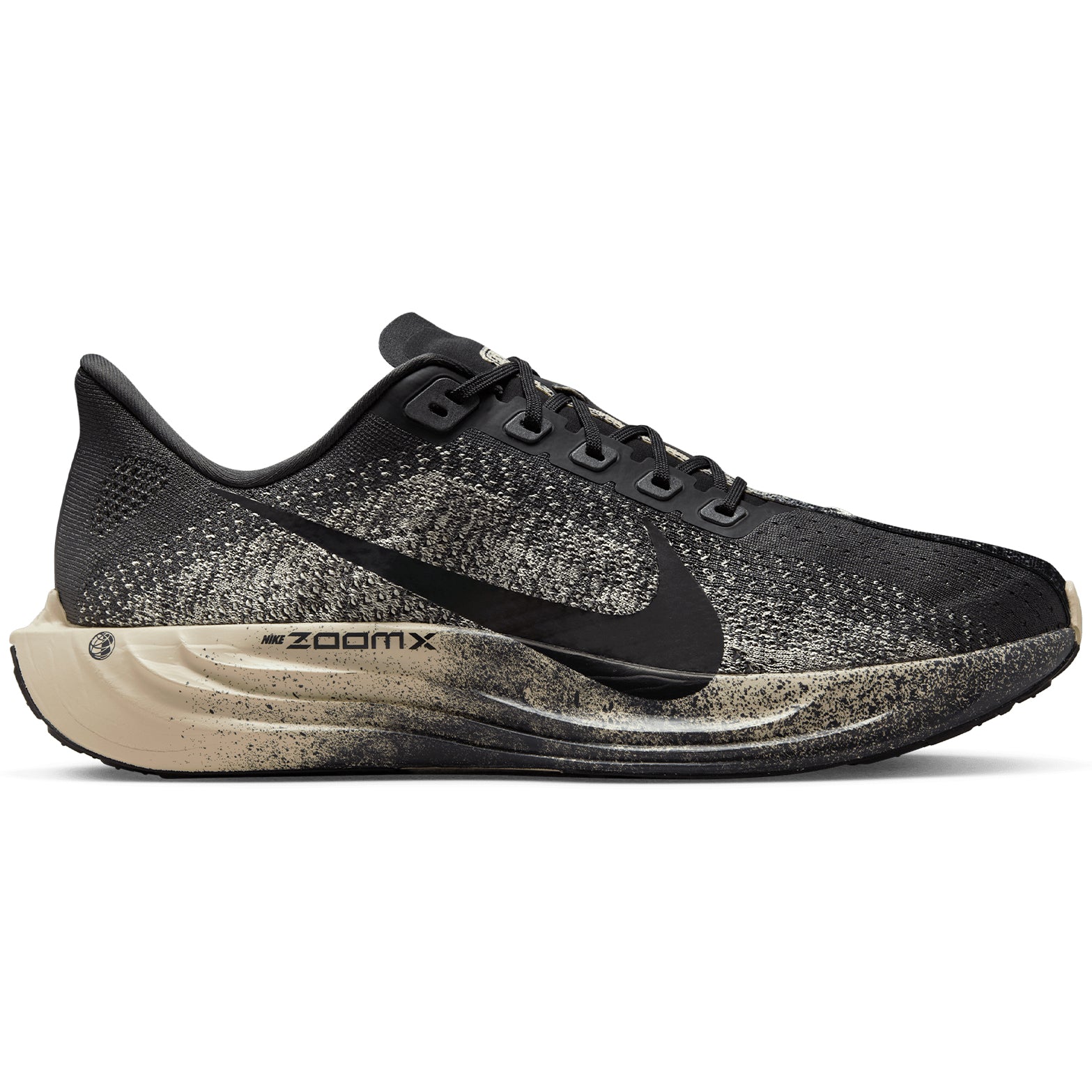 Men's Pegasus Plus Running Shoes Oatmeal / Anthracite / Volt / Black - Achilles Heel