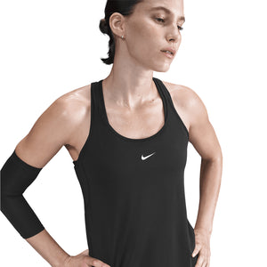 Nike Women's Dri-FIT One Classic Strappy Tank Black / White - achilles heel