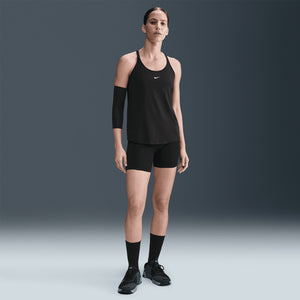 Nike Women's Dri-FIT One Classic Strappy Tank Black / White - achilles heel