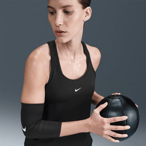 Nike Women's Dri-FIT One Classic Strappy Tank Black / White - achilles heel
