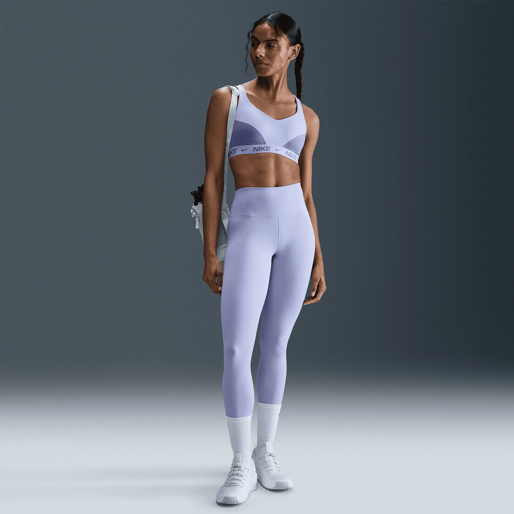 Nike Women's Indy High-Support Sports Bra Lilac Ice / Dusty Amethyst - achilles heel