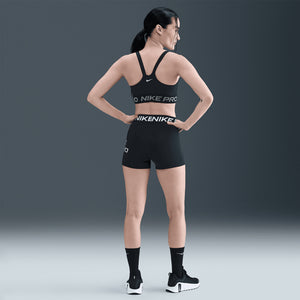 Nike Women's Light-Support Sports Bra Black / White - achilles heel