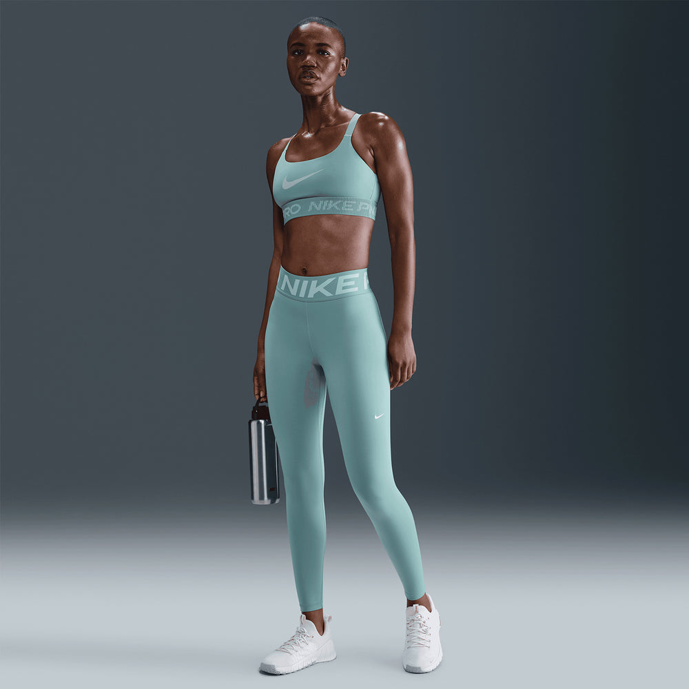 Nike Women's Light-Support Sports Bra Cannon / Mint Foam / White - achilles heel