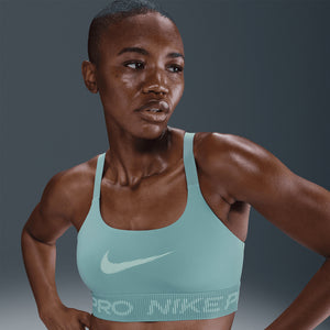 Nike Women's Light-Support Sports Bra Cannon / Mint Foam / White - achilles heel