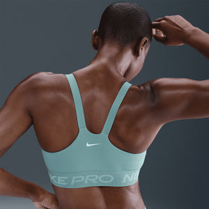 Nike Women's Light-Support Sports Bra Cannon / Mint Foam / White - achilles heel