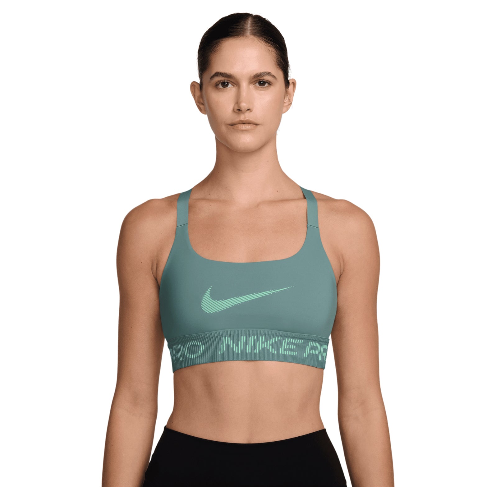 Women's Light-Support Sports Bra Cannon / Mint Foam / White - Achilles Heel