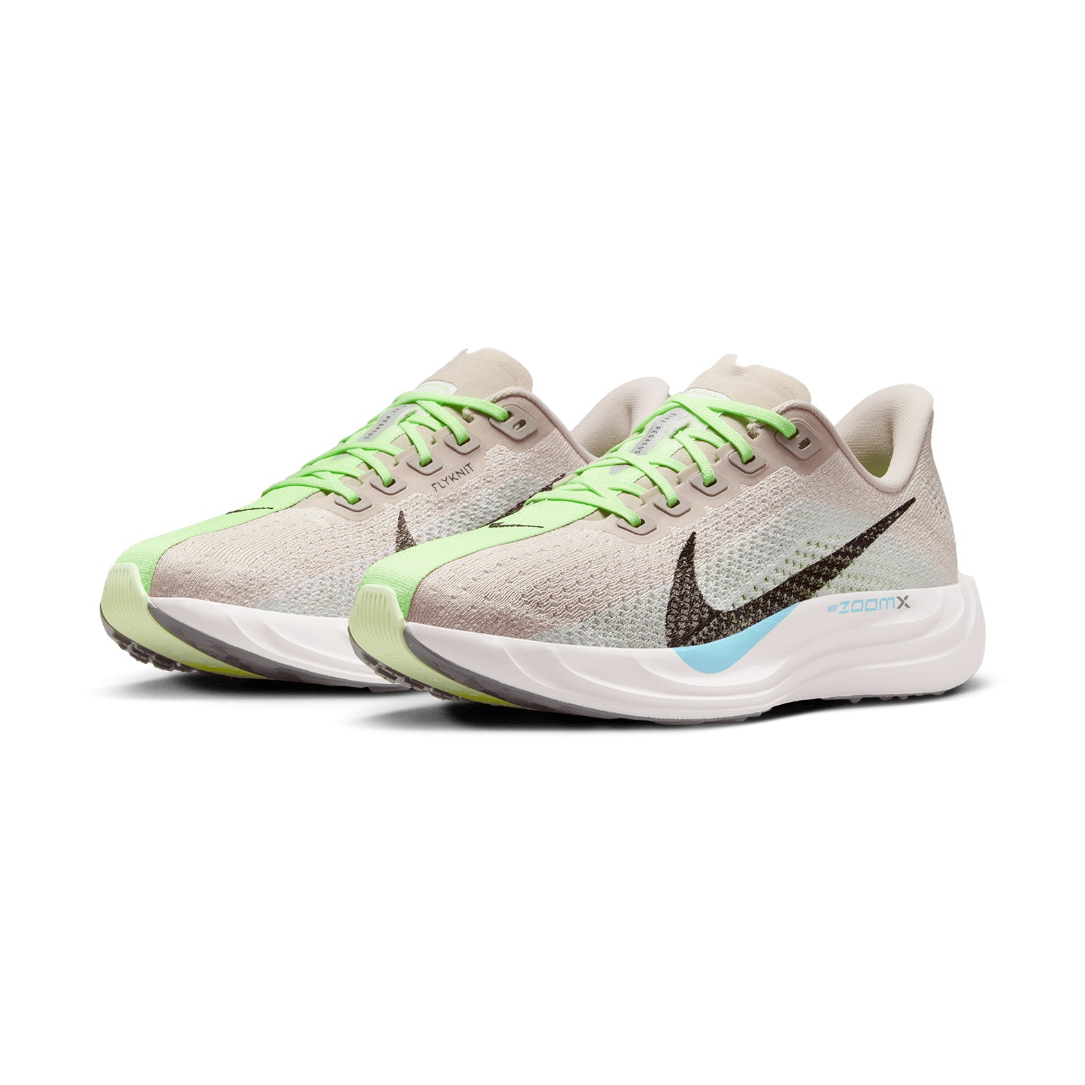 Women's Pegasus Plus Running Shoes Silt Red / Barely Volt / Platinum Tint / Black - Achilles Heel