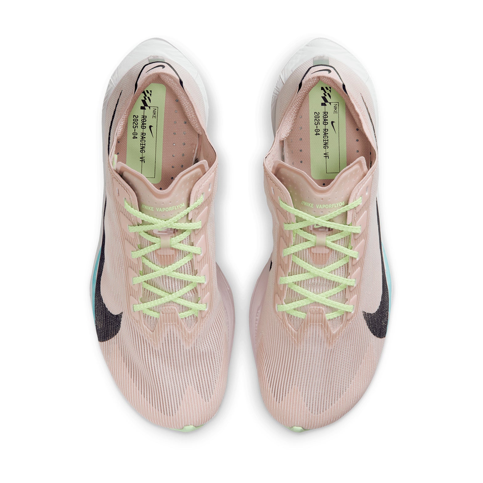 Women's Vaporfly 4 Running Shoes Silt Red / Black / Barely Volt / Pearl Pink - Achilles Heel