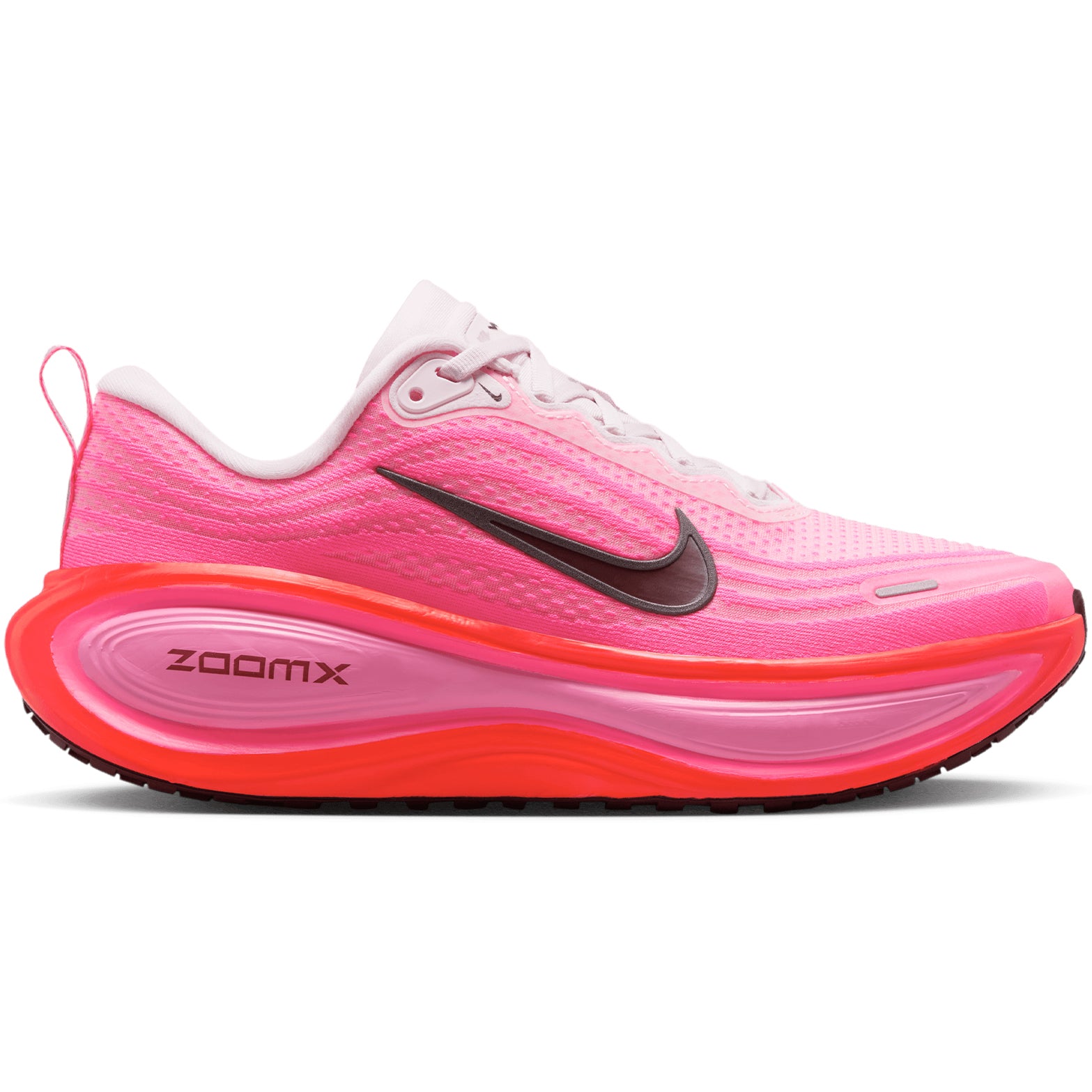 Women's Vomero Plus Running Shoes Hyper Pink / Bright Crimson / Pink Foam / Burgundy Crush - Achilles Heel