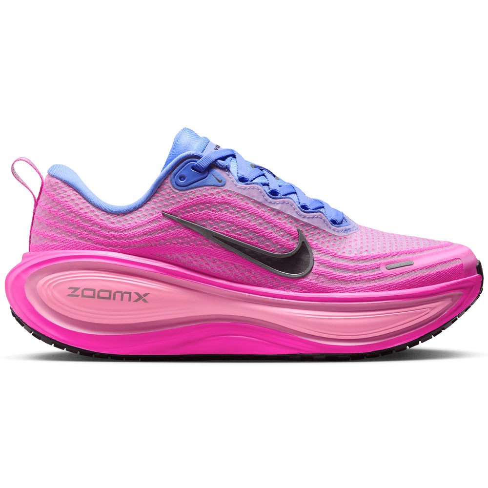Nike Women's Vomero Plus Running Shoes Royal Pulse / Fire Pink / Pink Spell / Metallic Dark Grey - achilles heel