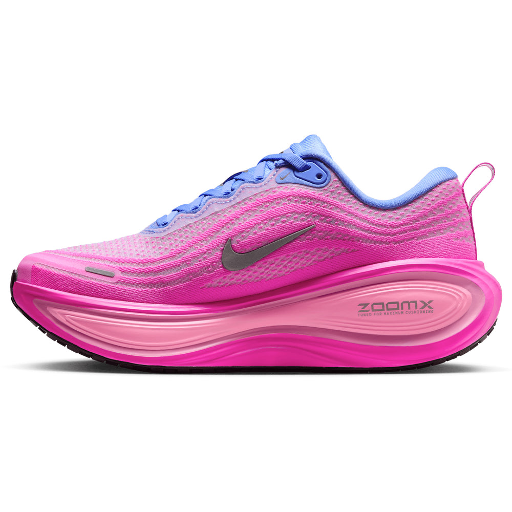 Nike Women's Vomero Plus Running Shoes Royal Pulse / Fire Pink / Pink Spell / Metallic Dark Grey - achilles heel
