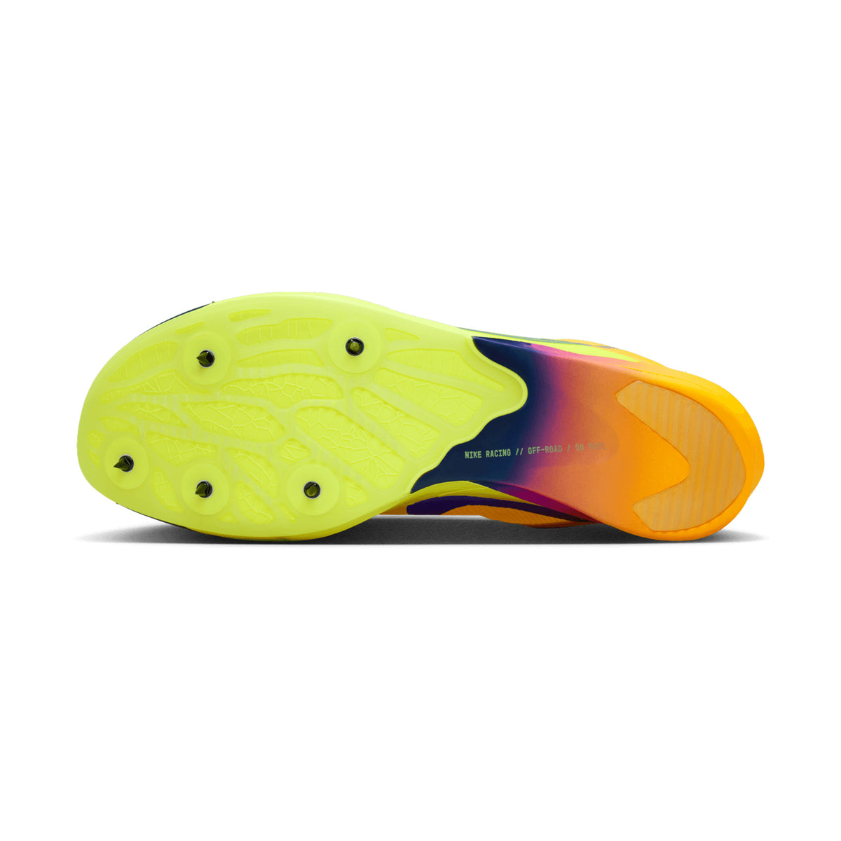 ZoomX Dragonfly XC 2 Running Spikes Citron Pulse / Indigo Burst