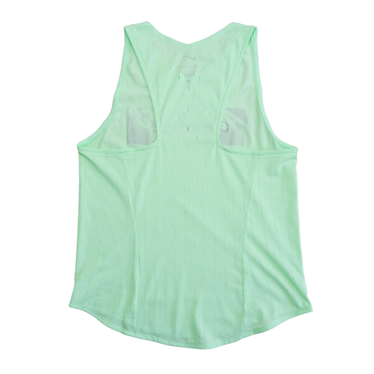x Achilles Heel Women's 'One More Mile' AeroSwift ADV Running Vest Vapour Green / Black - Achilles Heel