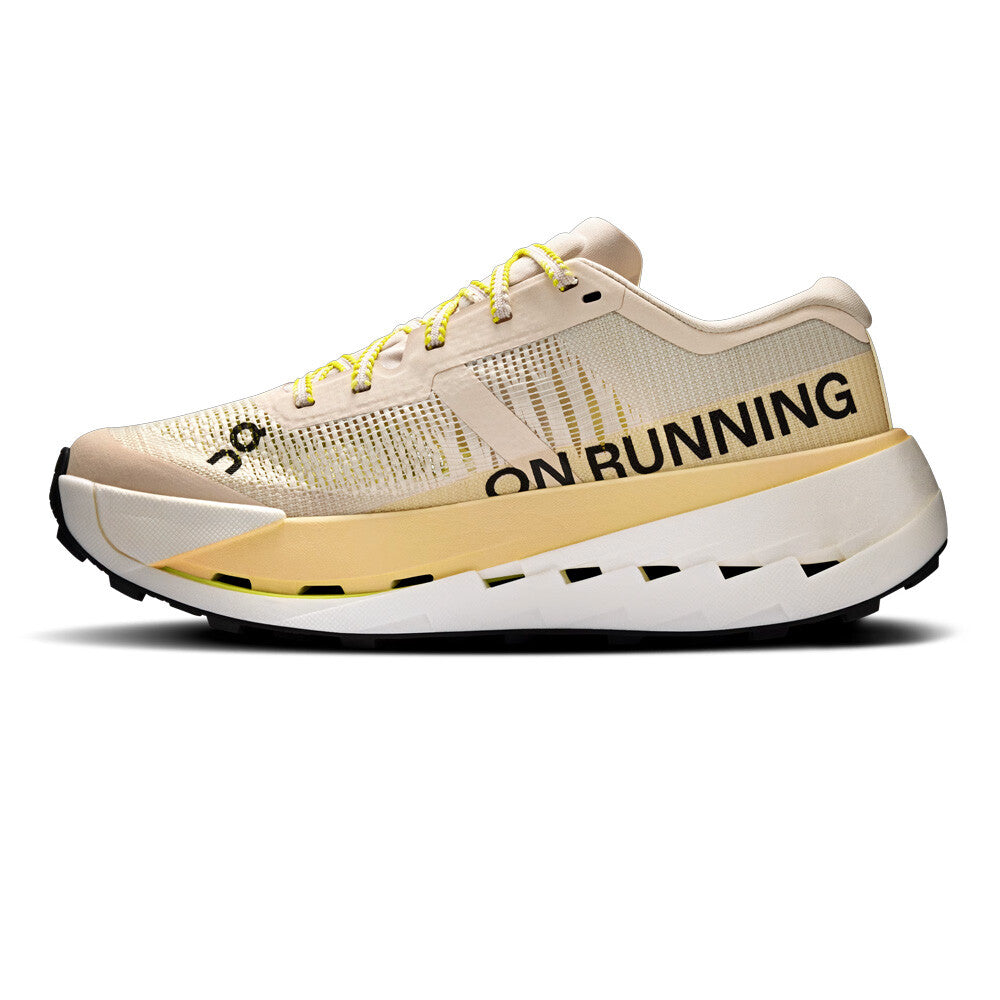 Women's Cloudultra Pro Trail Running Shoes Pearl / Lychee - Achilles Heel