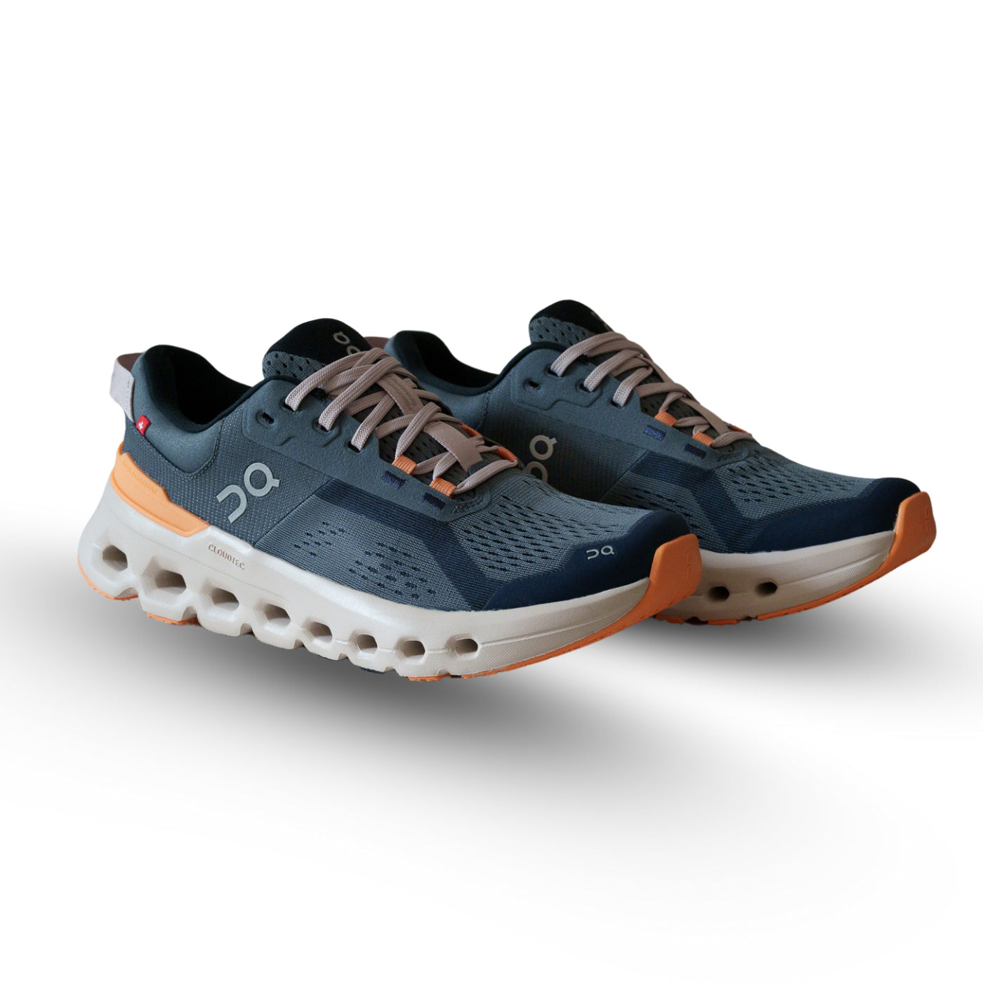 Women's Cloudcore 2 Running Shoes Stone / Tangerine - Achilles Heel